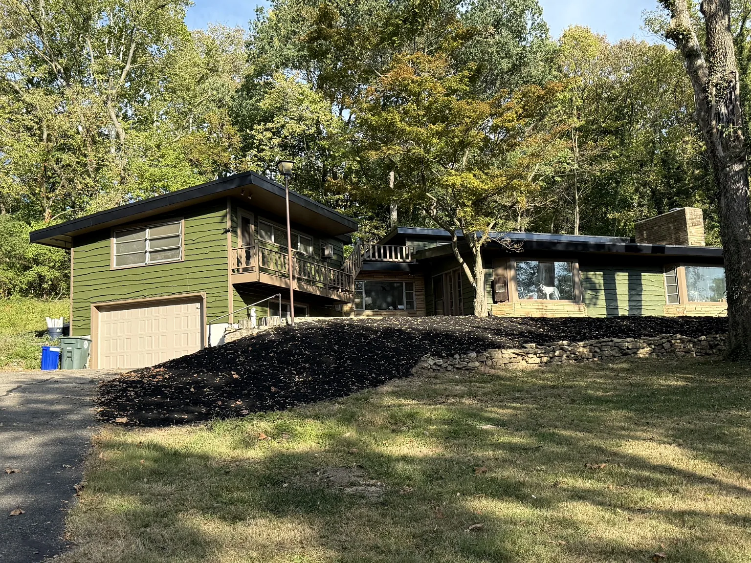 House exterior project photograph — after