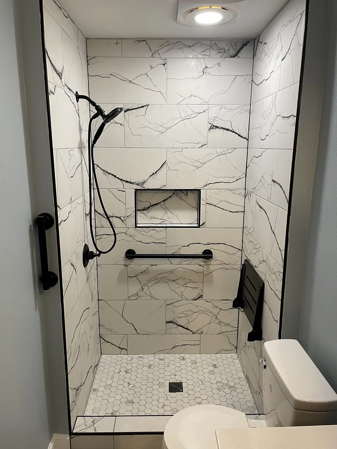 Shower project photograph
